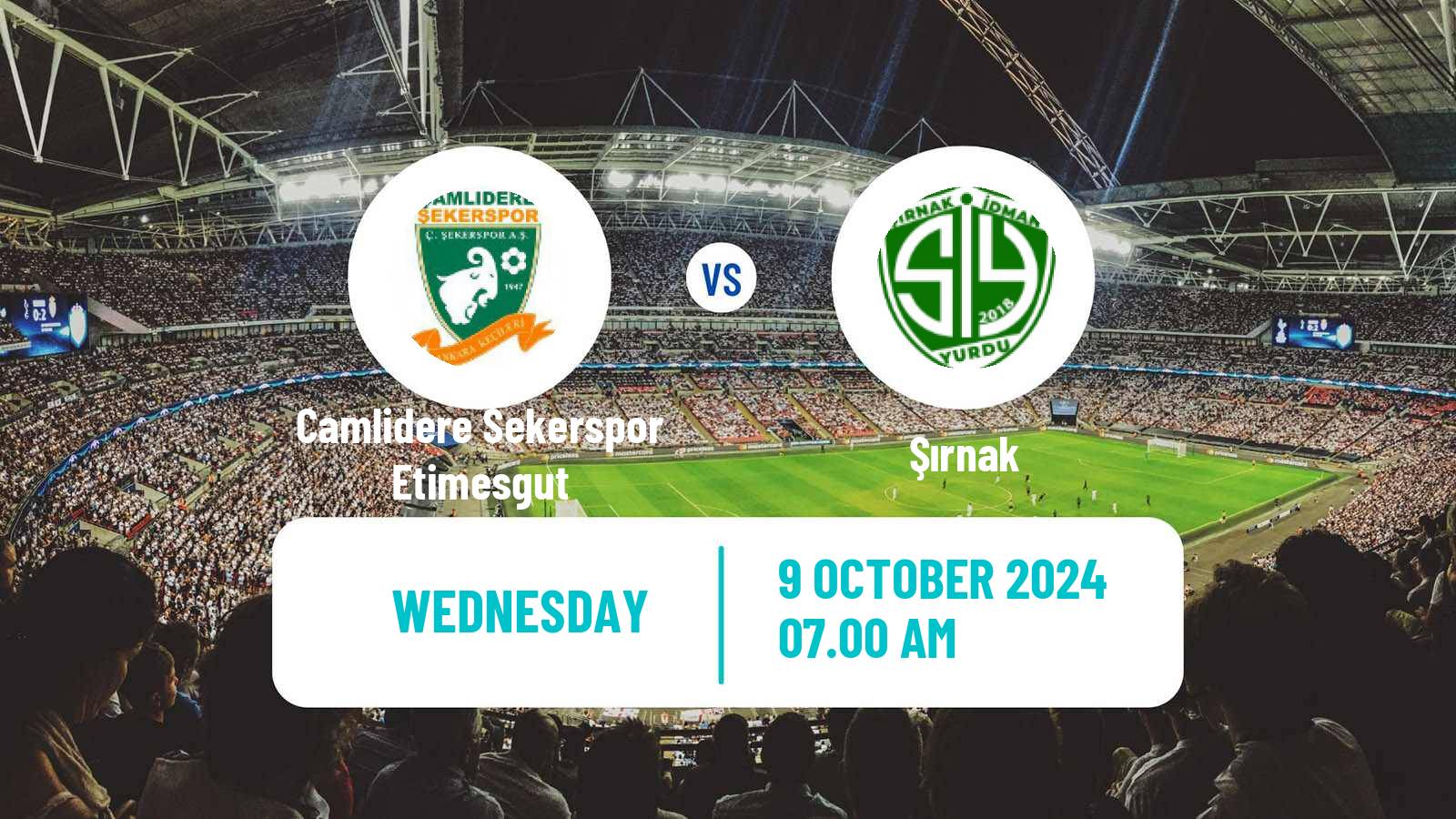 Soccer Turkish Cup Etimesgut - Şırnak