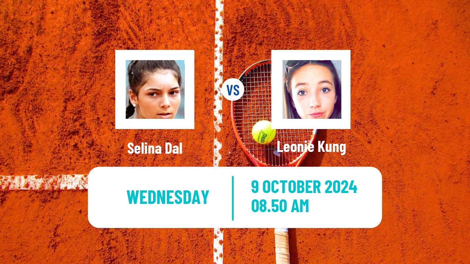 Tennis ITF W35 Joue Les Tours Women Selina Dal - Leonie Kung