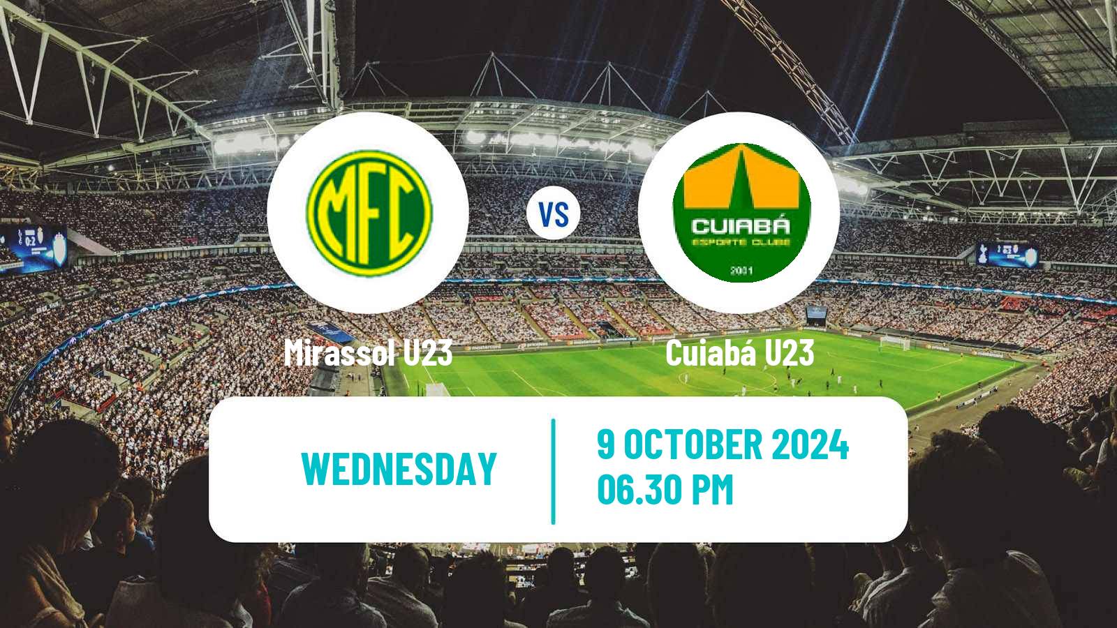 Football Brasileiro U23 Mirassol U23 - Cuiabá U23