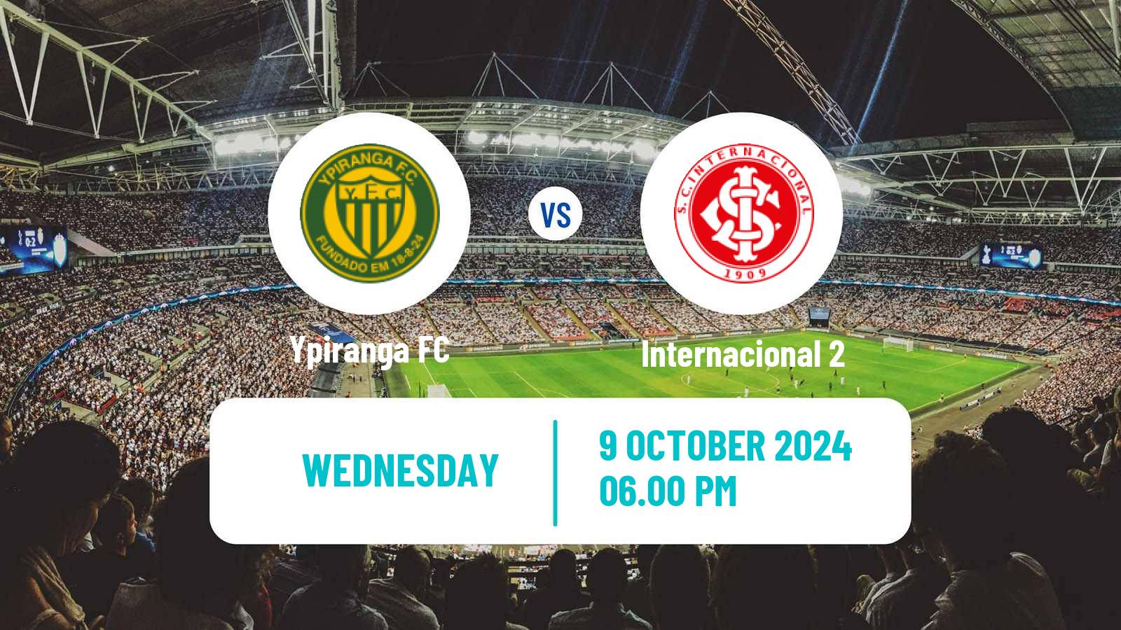 Soccer Brazilian Copa FGF Ypiranga - Internacional 2