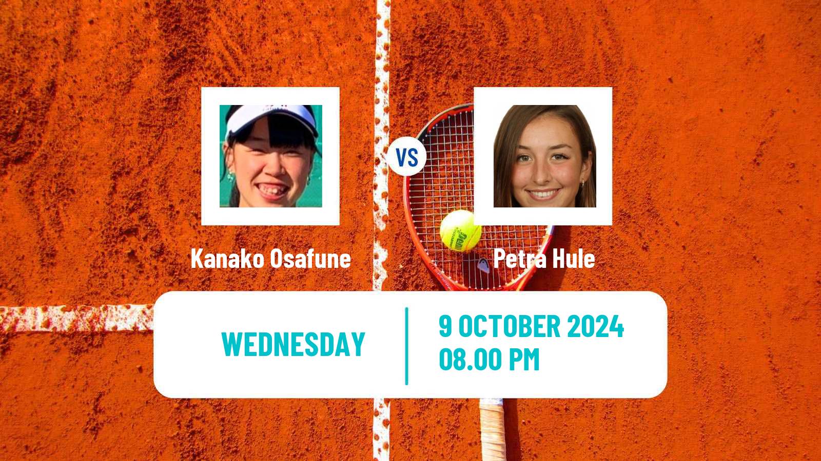 Tennis ITF W35 Cairns 2 Women Kanako Osafune - Petra Hule