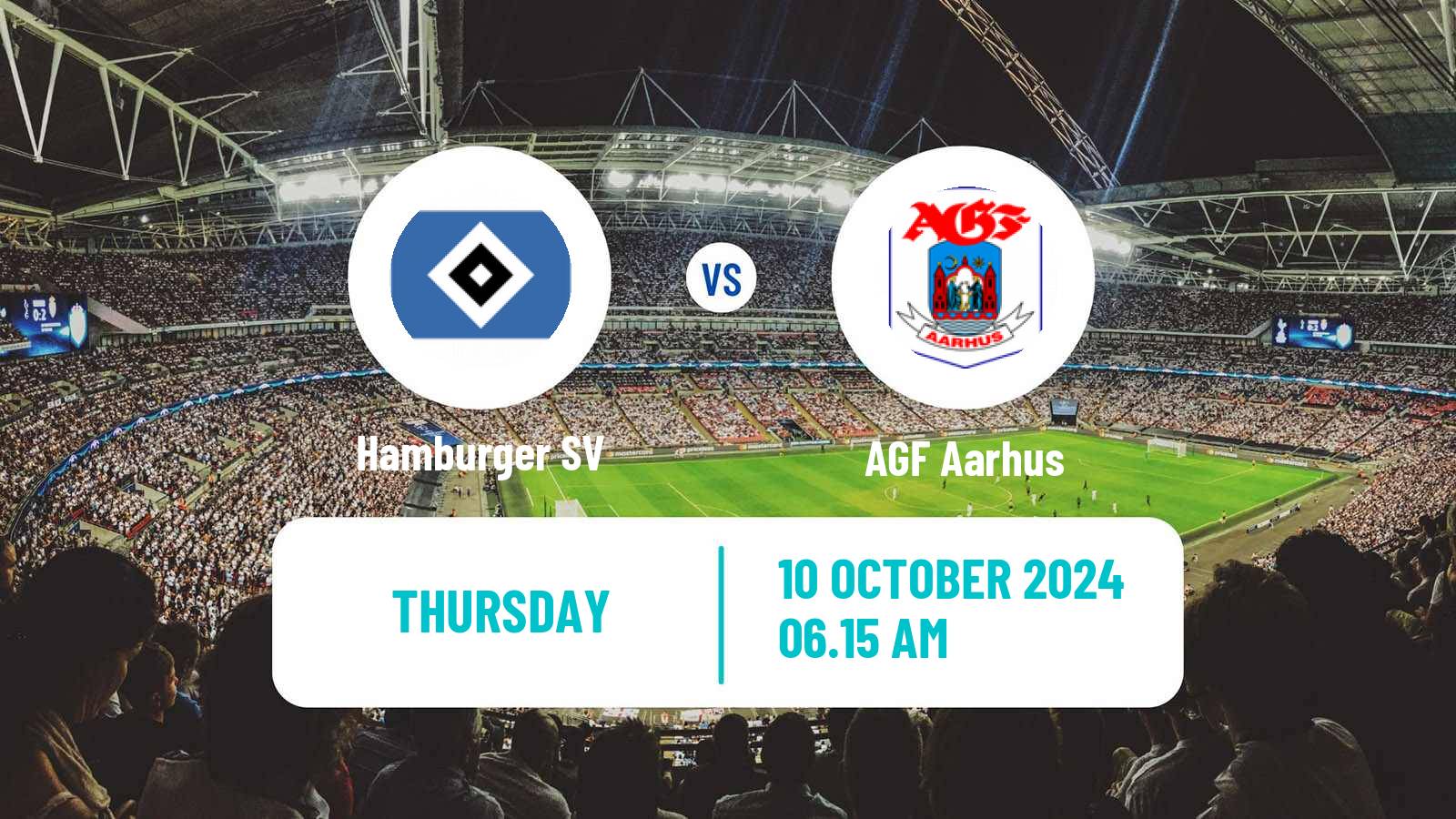 Soccer Club Friendly Hamburger SV - AGF Aarhus