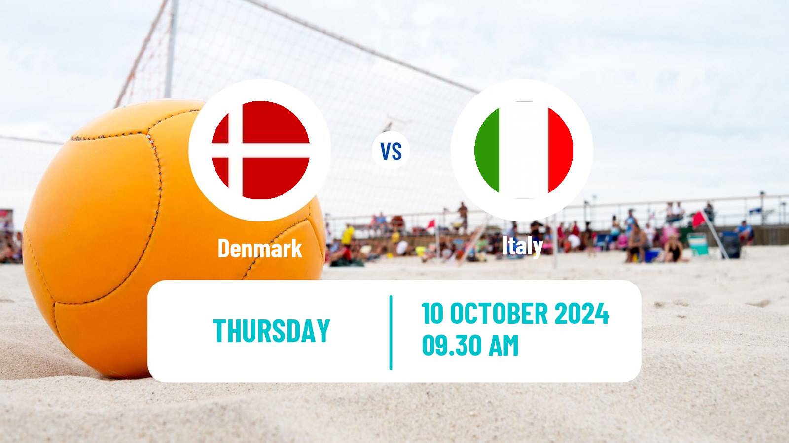 Beach soccer World Cup Denmark - Italy