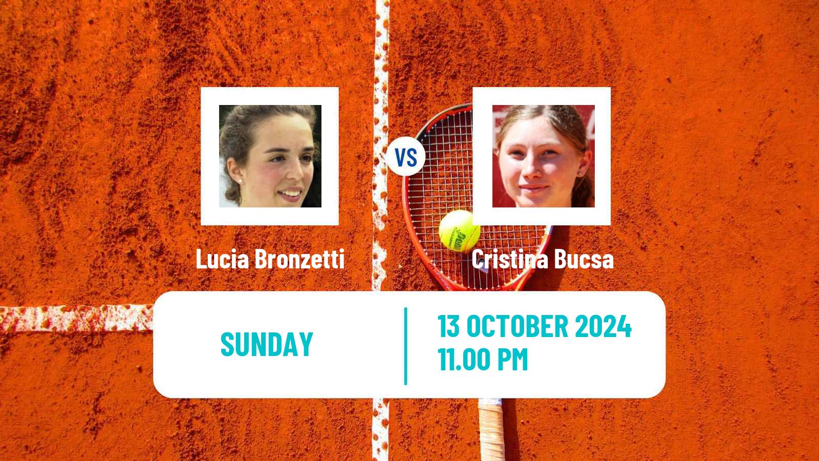 Tennis WTA Osaka Lucia Bronzetti - Cristina Bucsa
