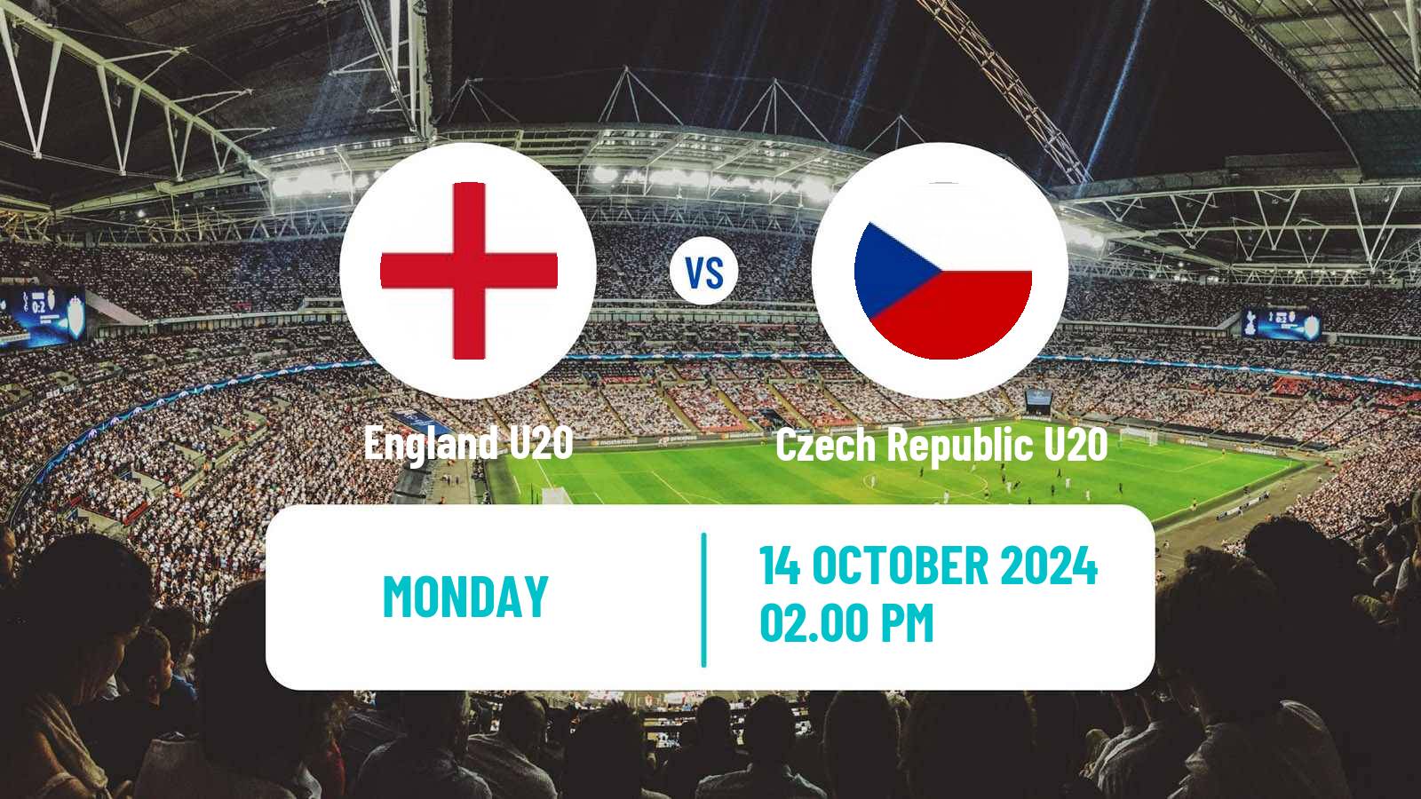 Soccer Elite League U20 England U20 - Czech Republic U20