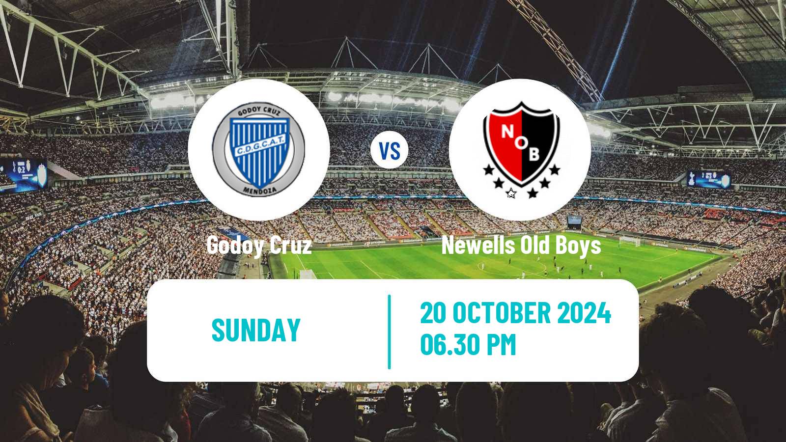 Soccer Argentinian Liga Profesional Godoy Cruz - Newells Old Boys