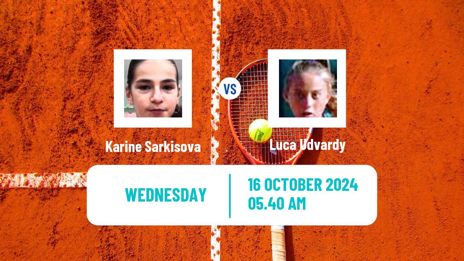 Tennis ITF W15 Tsaghkadzor 2 Women Karine Sarkisova - Luca Udvardy