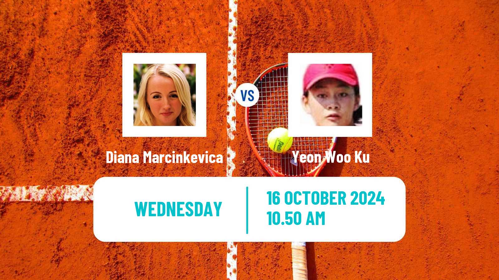 Tennis ITF W35 Faro Women Diana Marcinkevica - Yeon Woo Ku