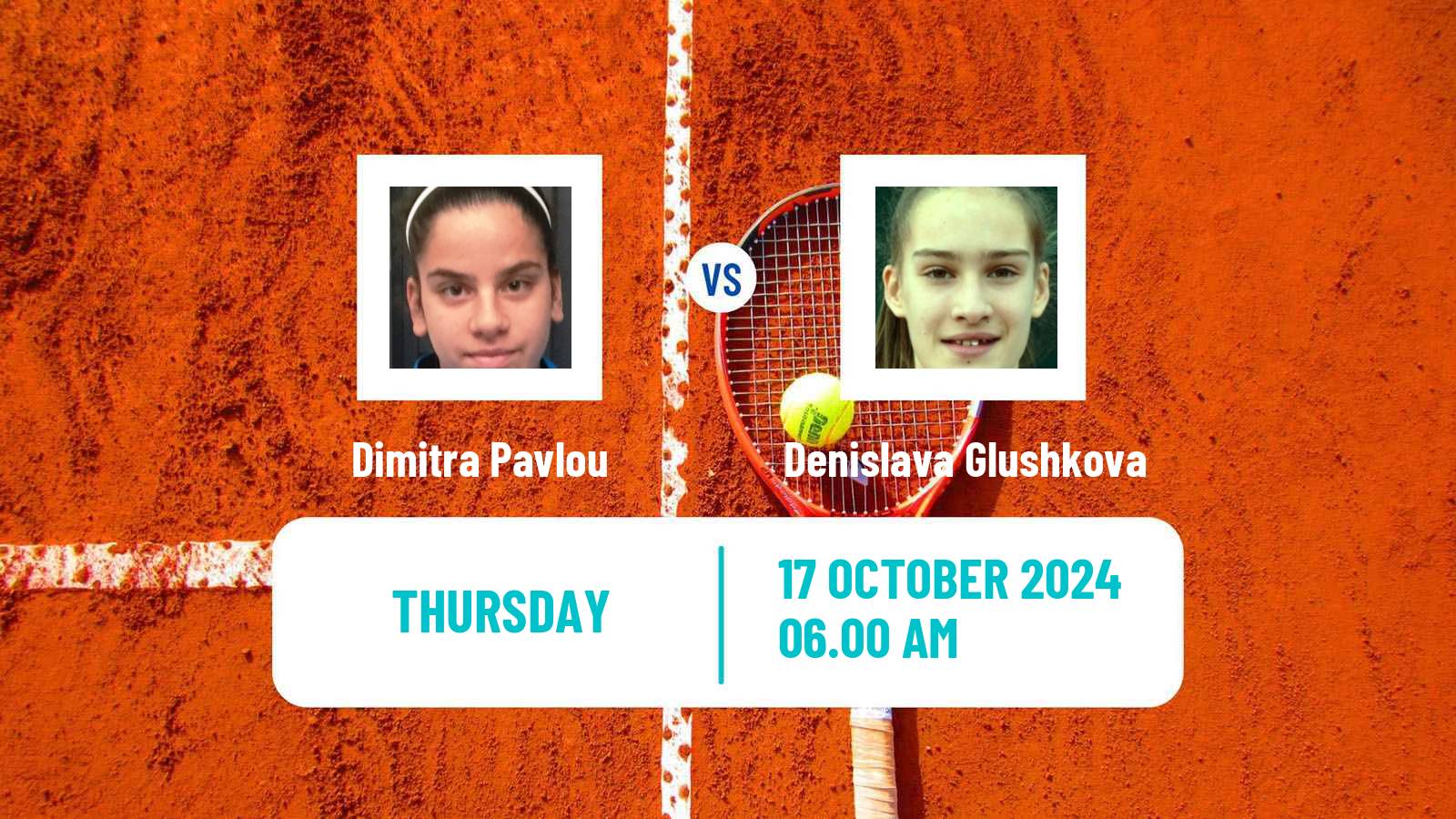 Tennis ITF W35 Heraklion Women Dimitra Pavlou - Denislava Glushkova