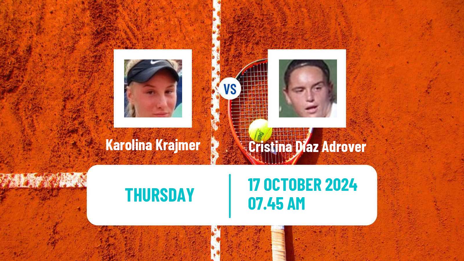 Tennis ITF W15 Bol 3 Women Karolina Krajmer - Cristina Diaz Adrover