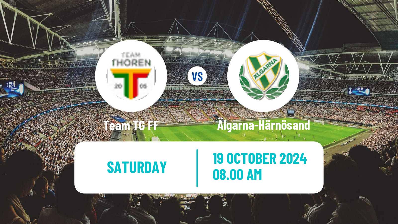 Soccer Swedish Division 2 - Norrland Team TG - Älgarna-Härnösand