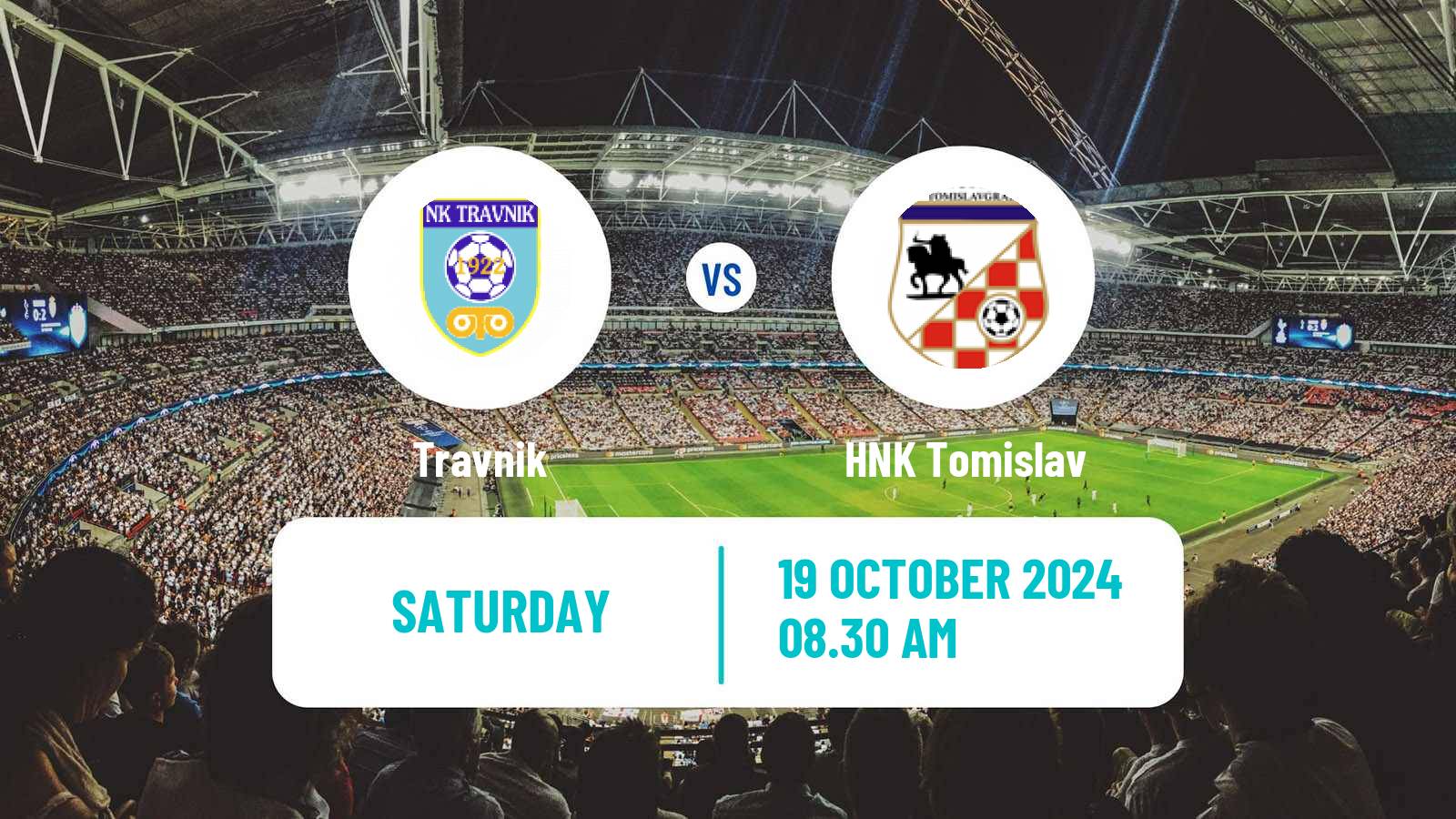 Football Bosnian Prva Liga FBiH Travnik - Tomislav