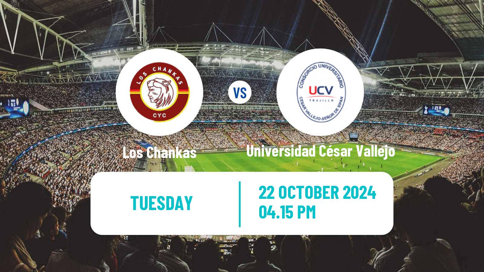 Football Peruvian Liga 1 Los Chankas - Universidad César Vallejo