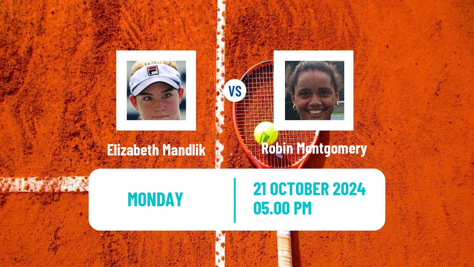 Tennis Tampico Challenger Women Elizabeth Mandlik - Robin Montgomery