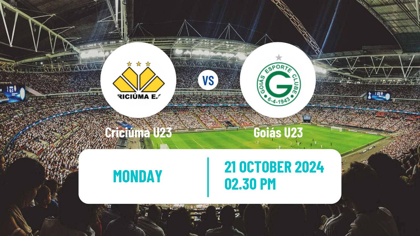 Football Brasileiro U23 Criciúma U23 - Goiás U23