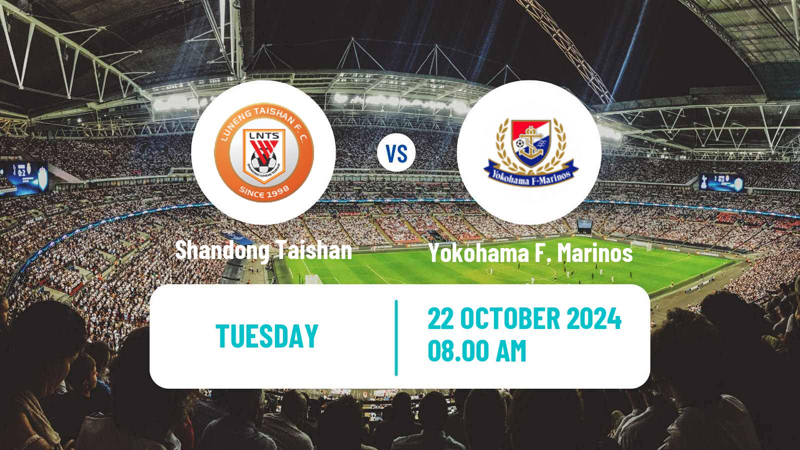 Football AFC Champions League Shandong Taishan - Yokohama F. Marinos