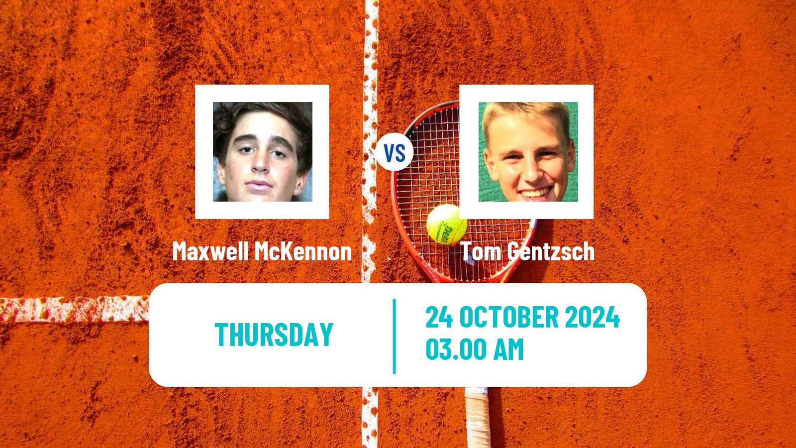 Tennis ITF M15 Kayseri 2 Men Maxwell McKennon - Tom Gentzsch