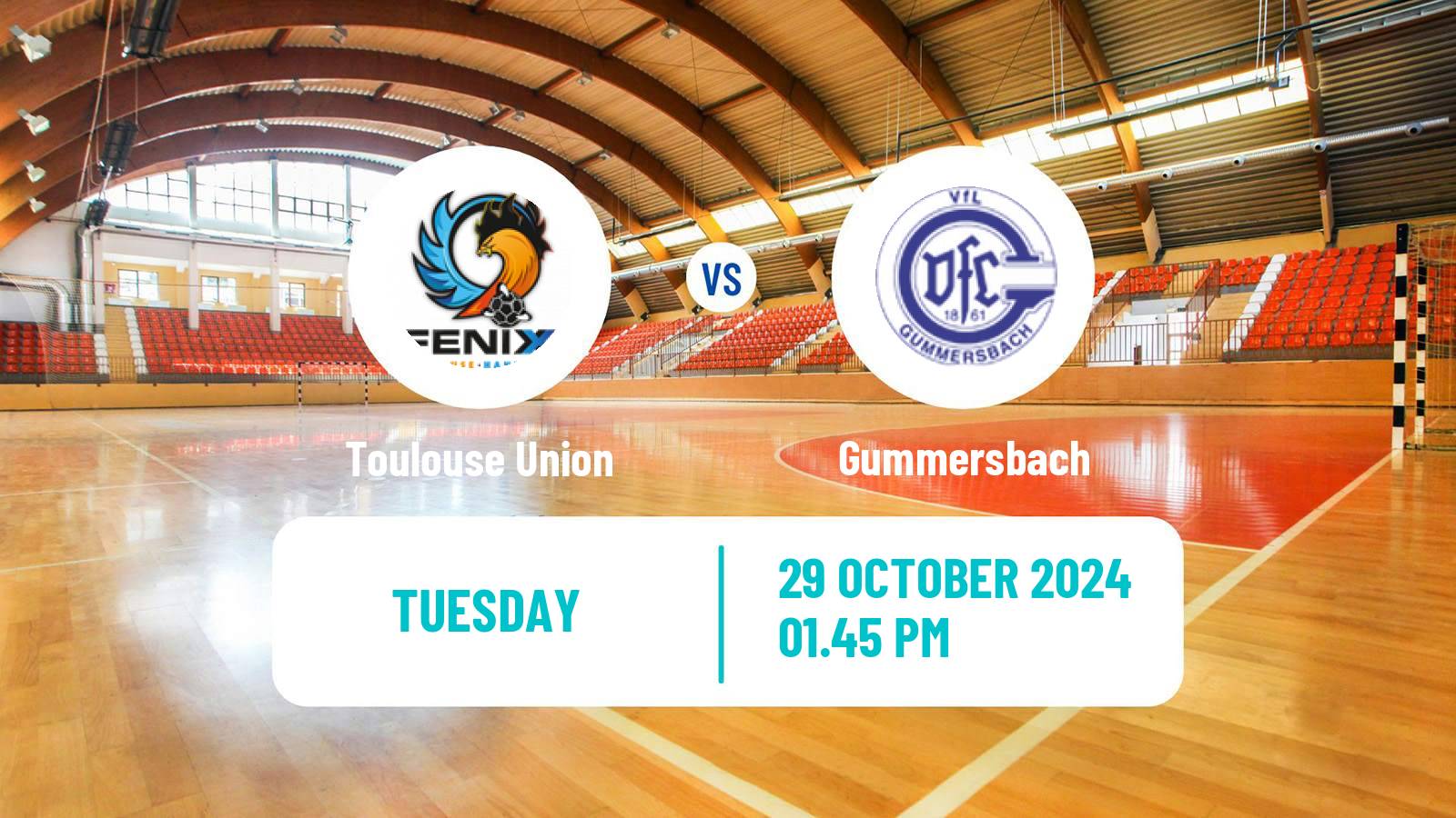 Handball EHF European League Fenix Toulouse - Gummersbach