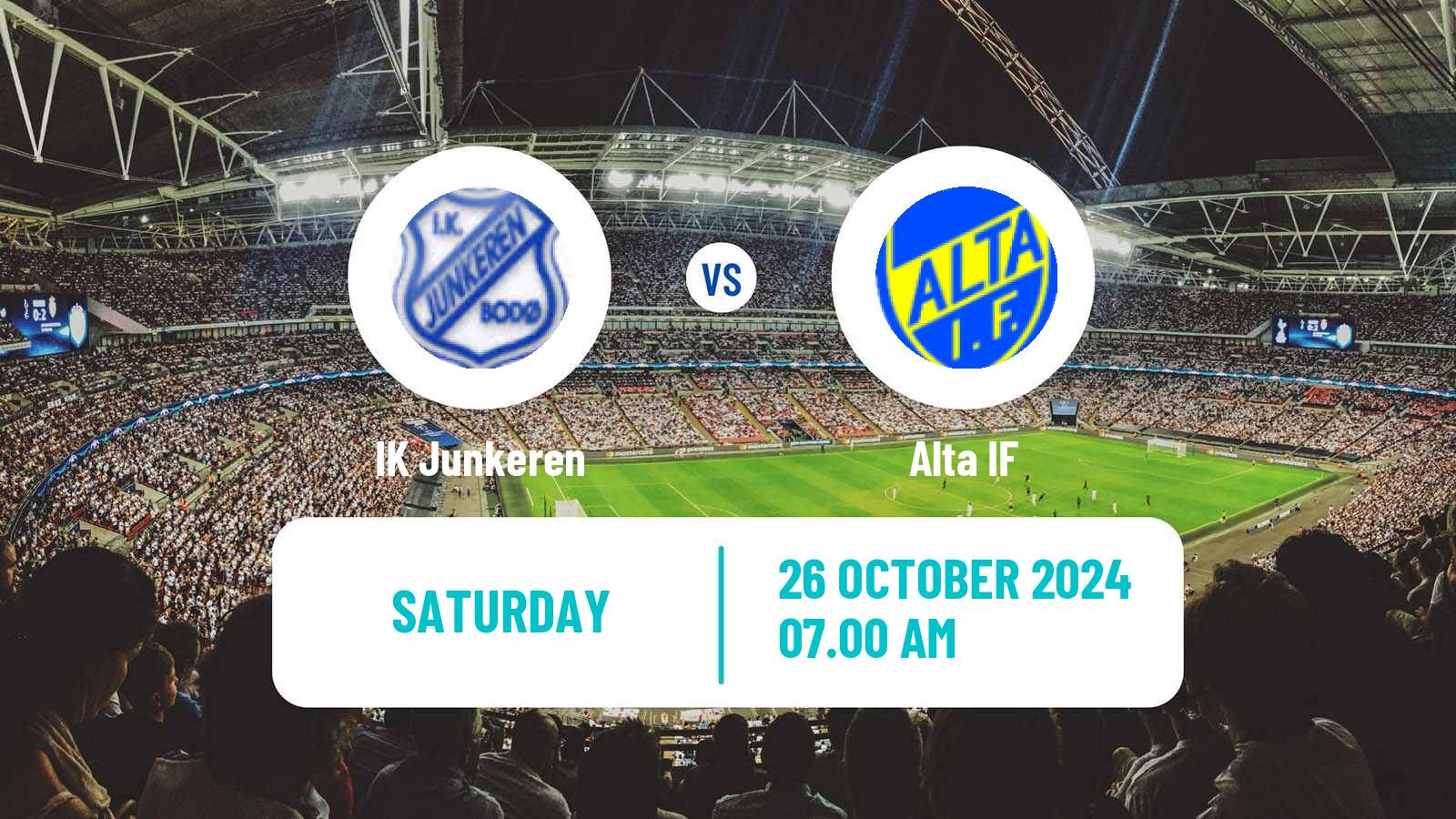 Football Norwegian Division 2 - Group 2 Junkeren - Alta