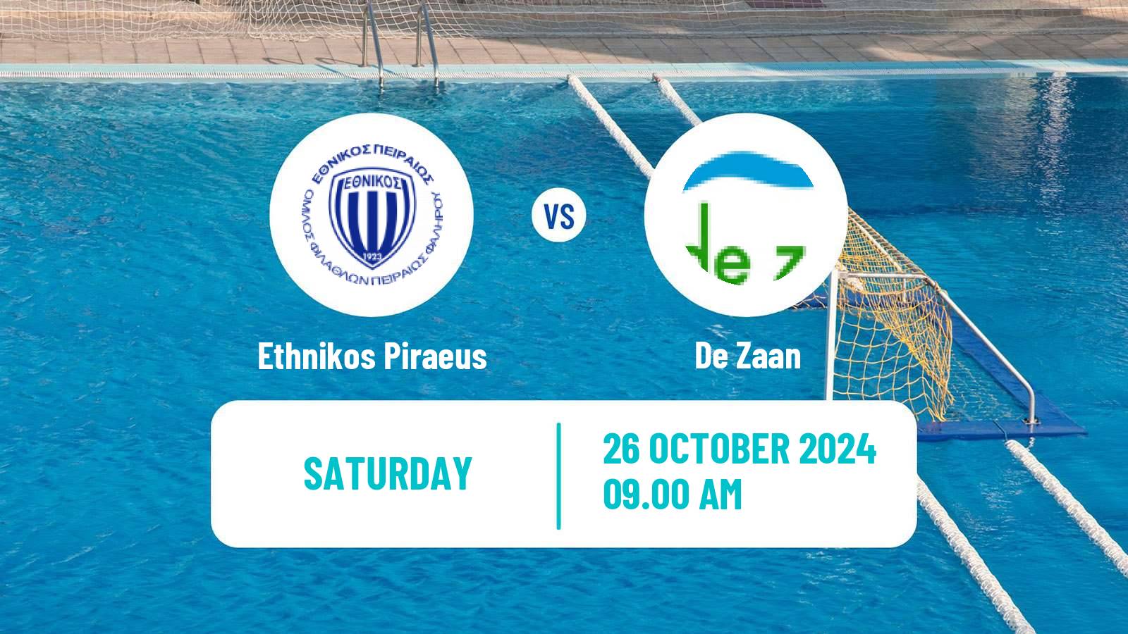 Water polo Euro Cup Water Polo Women Ethnikos Piraeus - De Zaan