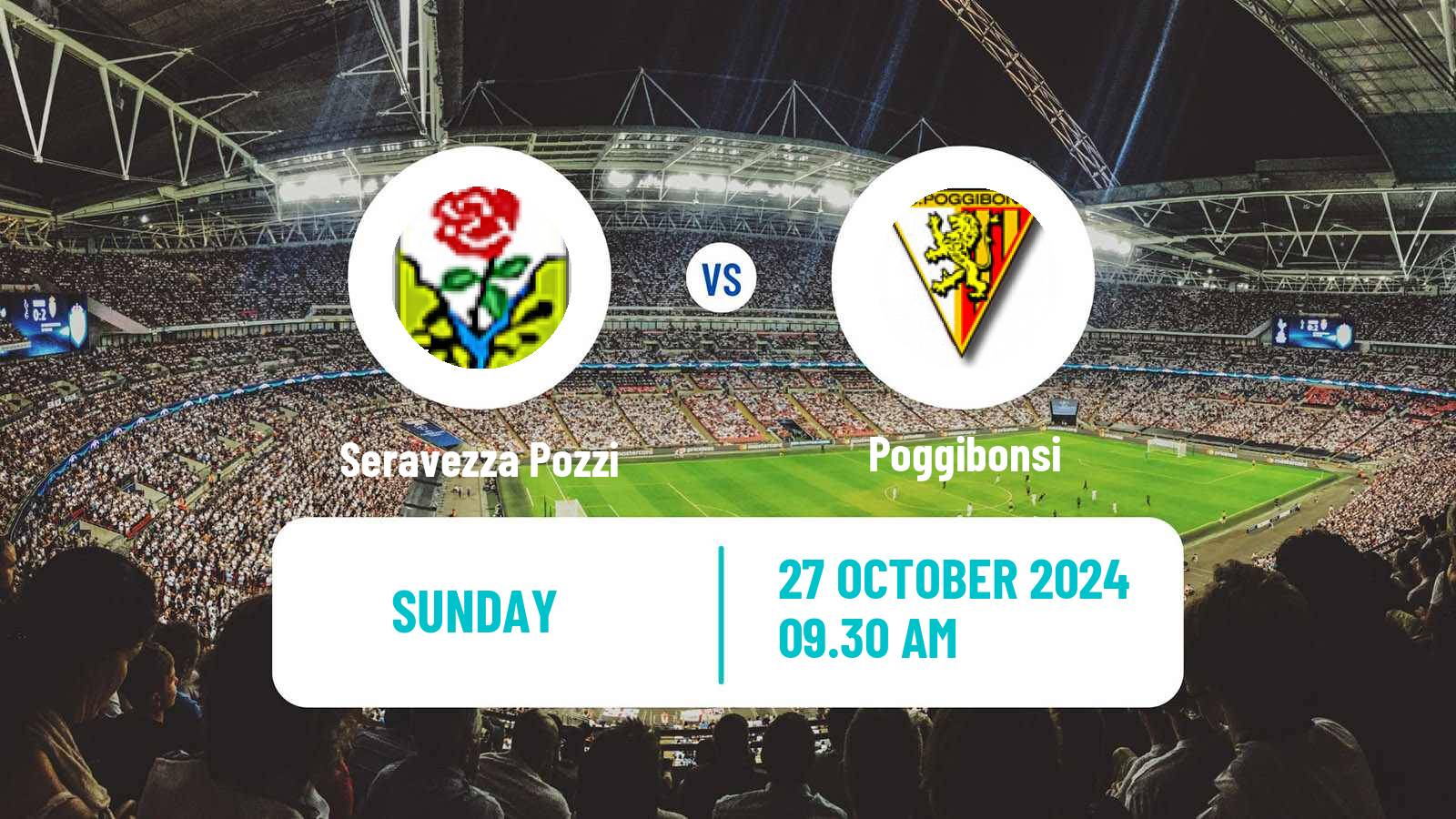 Soccer Italian Serie D - Group E Seravezza Pozzi - Poggibonsi