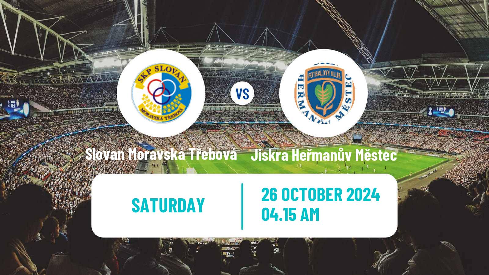 Football Czech Pardubicky KP Slovan Moravská Třebová - Jiskra Heřmanův Městec