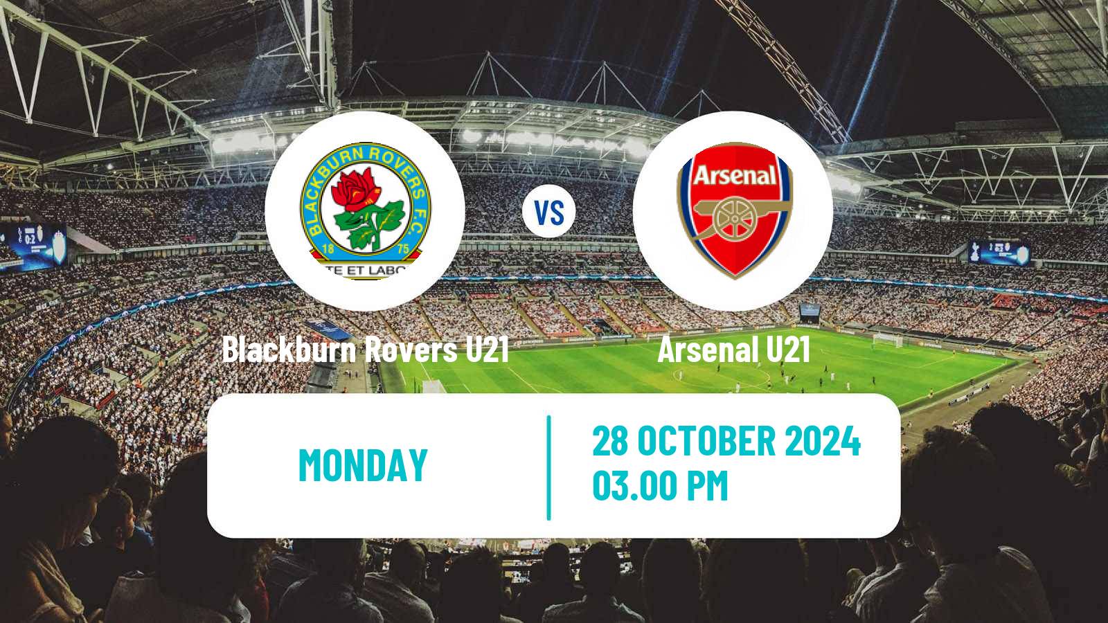 Soccer English Premier League 2 Blackburn Rovers U21 - Arsenal U21