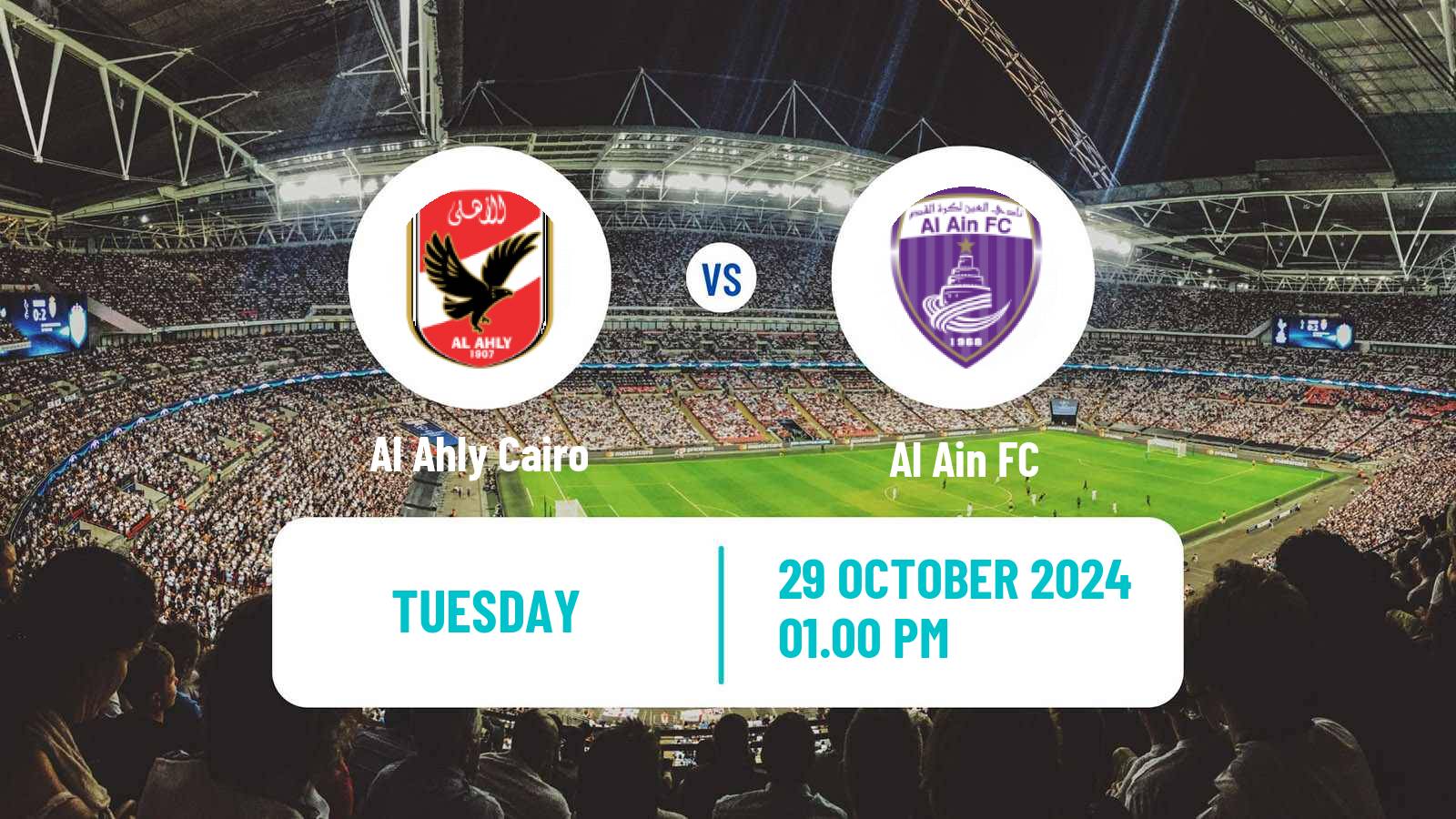 Football FIFA Intercontinental Cup Al Ahly Cairo - Al Ain
