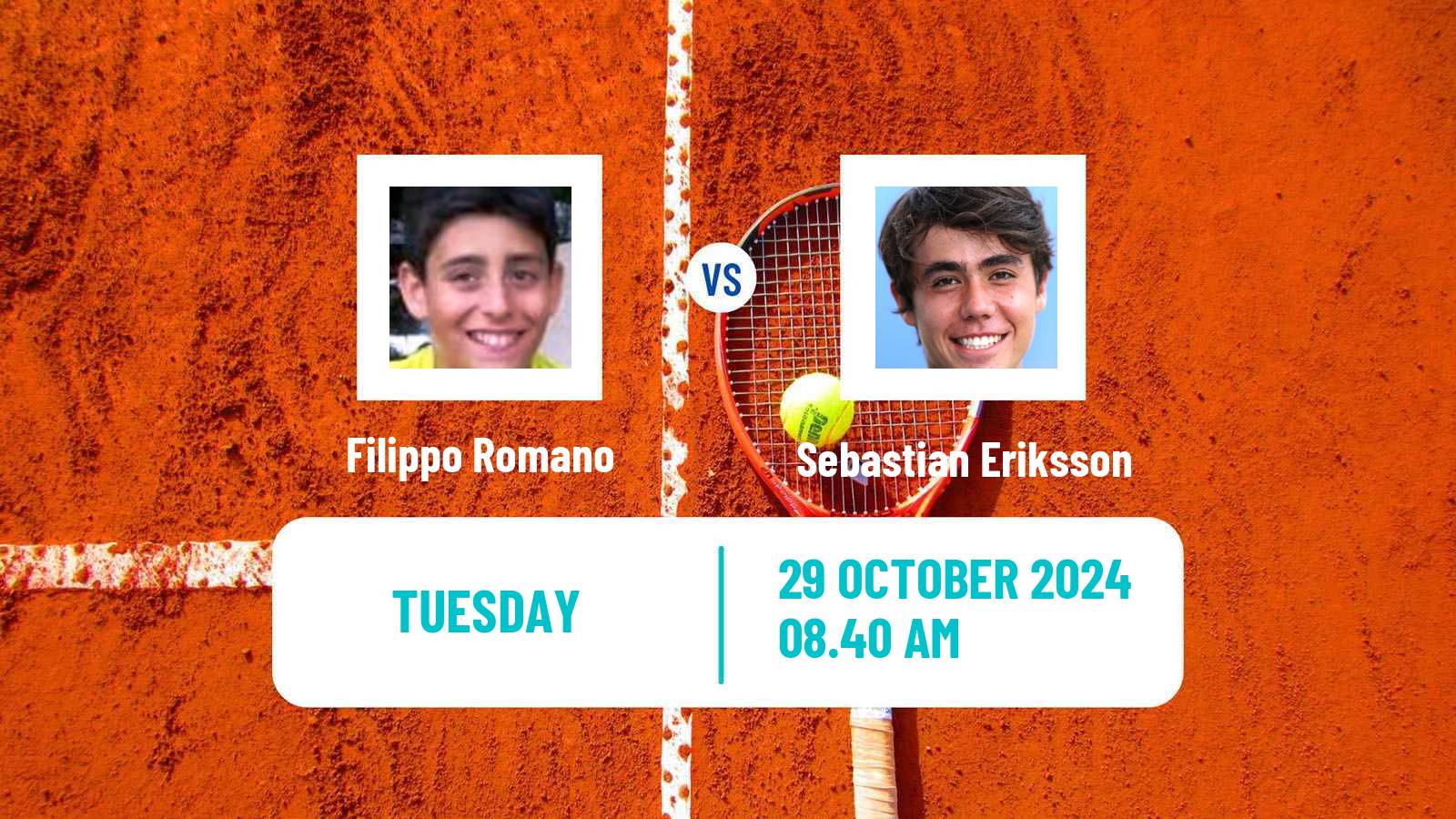Tennis ITF M25 Norwich Men Filippo Romano - Sebastian Eriksson