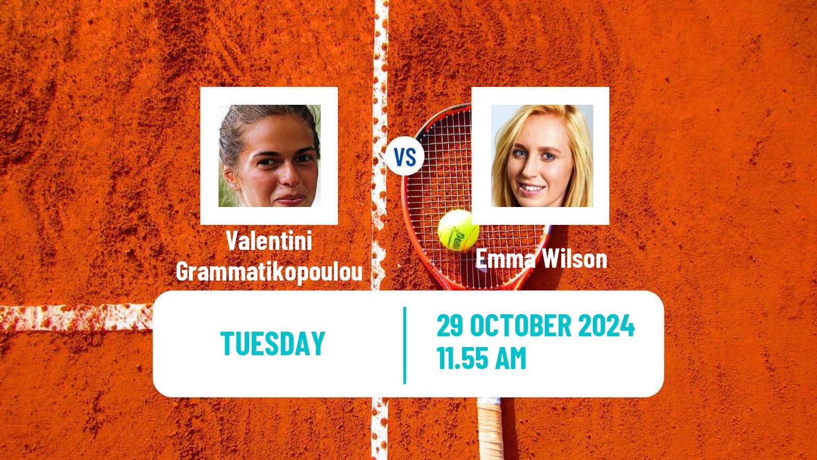 Tennis ITF W35 Loughborough 2 Women Valentini Grammatikopoulou - Emma Wilson