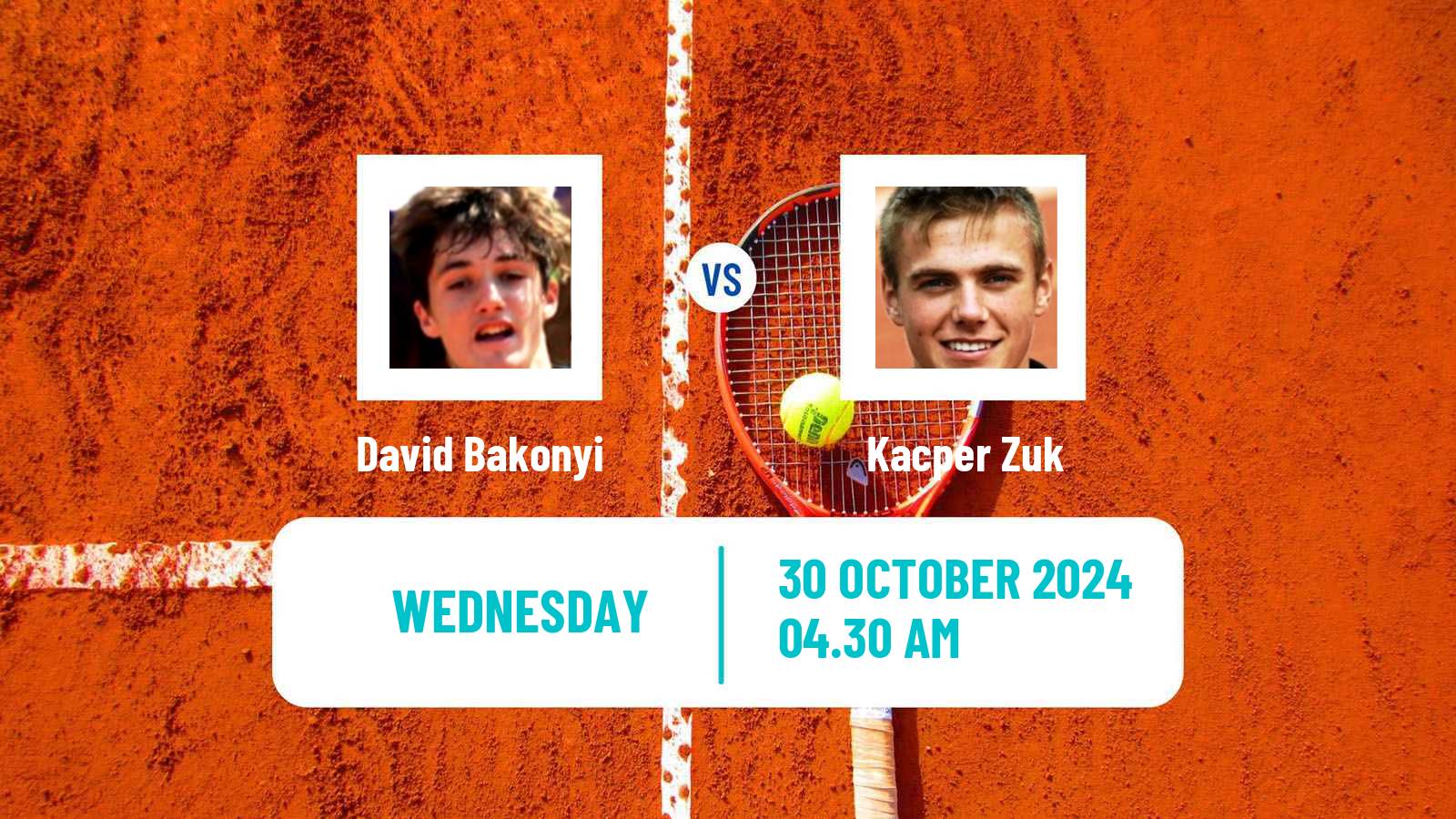 Tennis ITF M15 Szabolcsveresmart Men David Bakonyi - Kacper Zuk