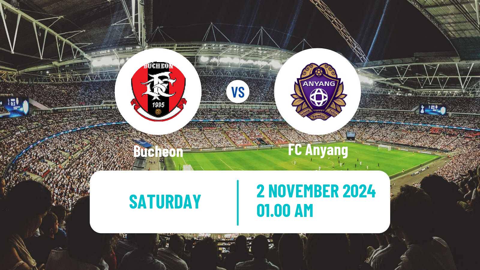 Soccer South Korean K-League 2 Bucheon - Anyang