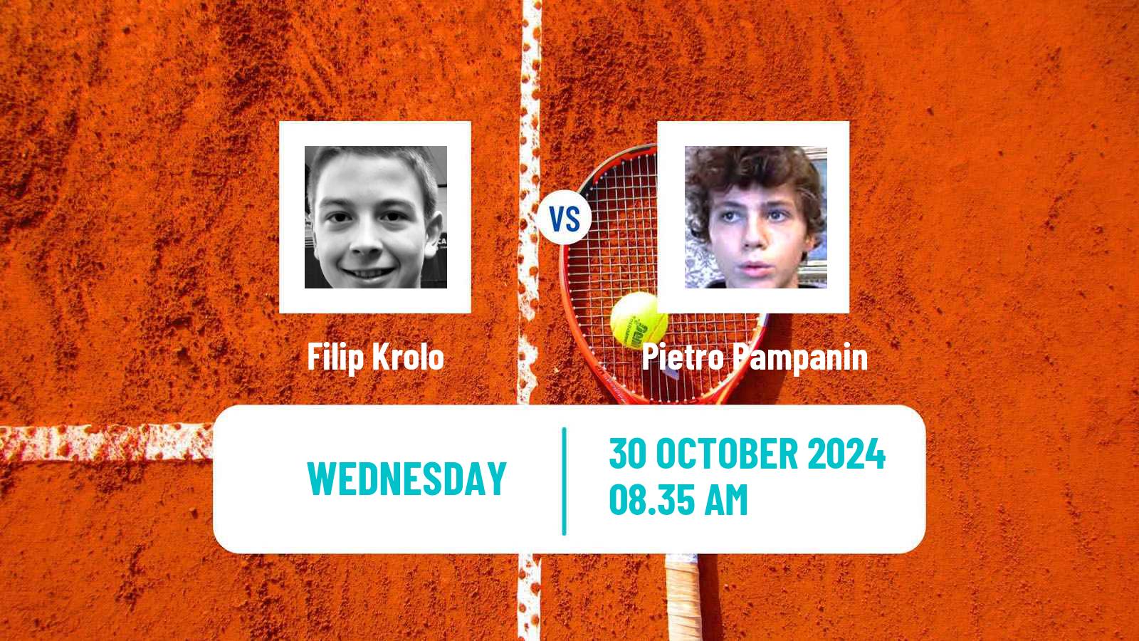 Tennis ITF M25 Monastir Men Filip Krolo - Pietro Pampanin