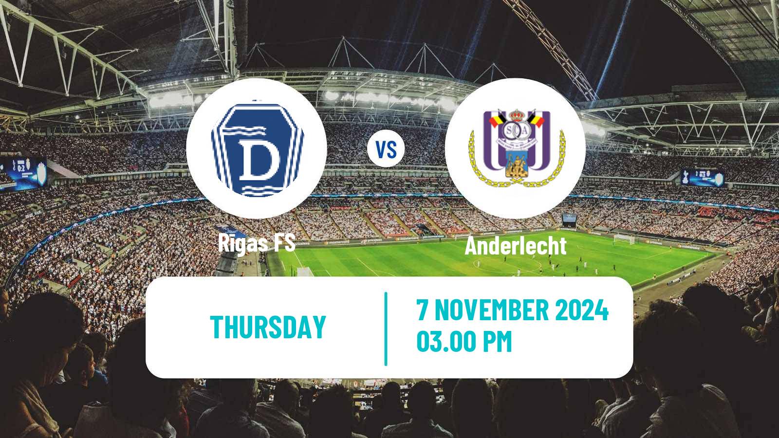 Soccer UEFA Europa League RFS - Anderlecht