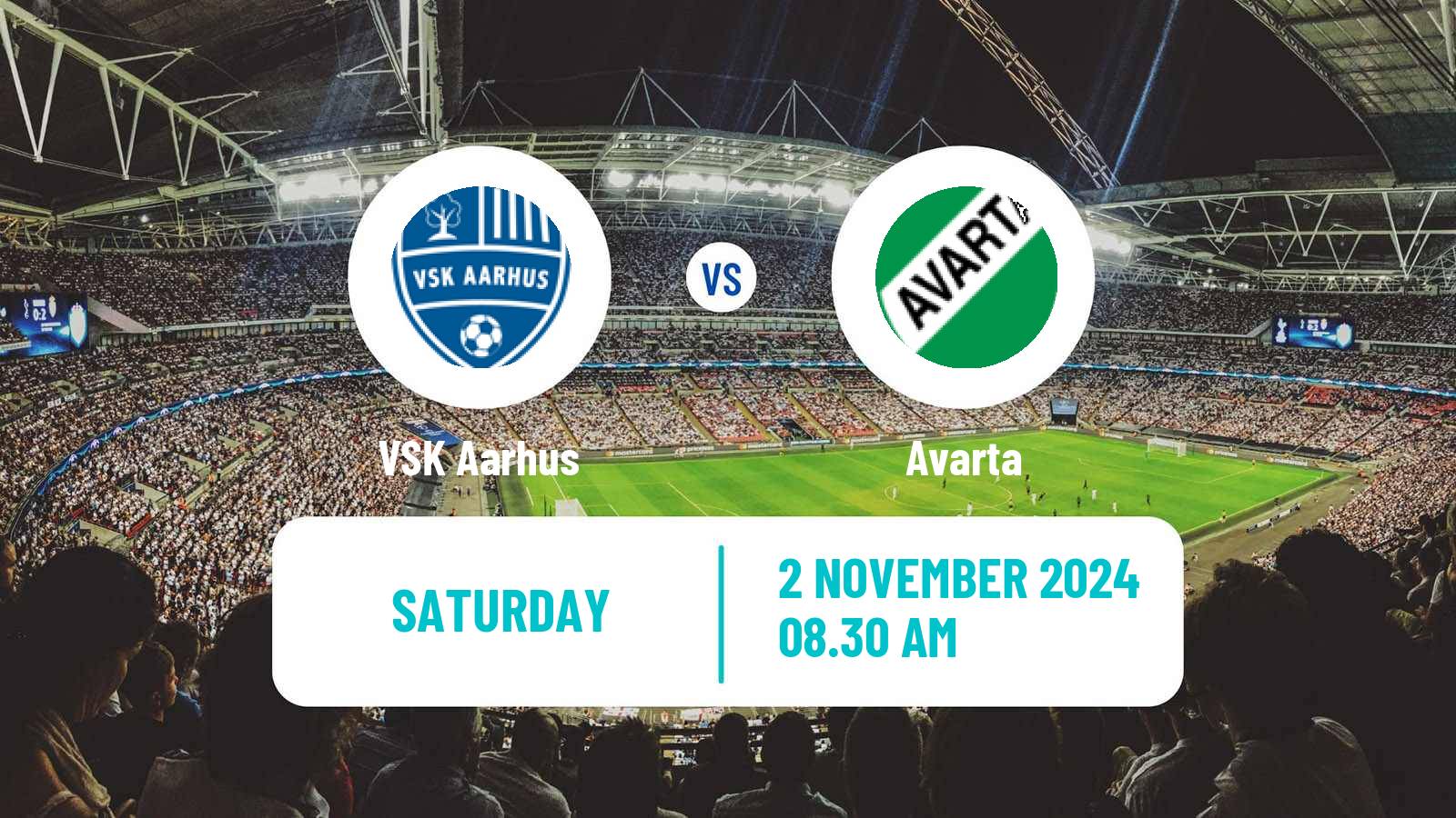 Football Danish 3 Division VSK Aarhus - Avarta