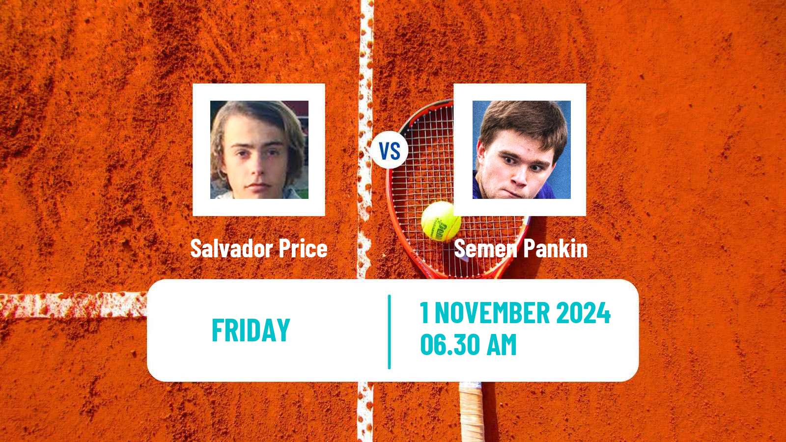 Tennis ITF M15 Kayseri 3 Men Salvador Price - Semen Pankin