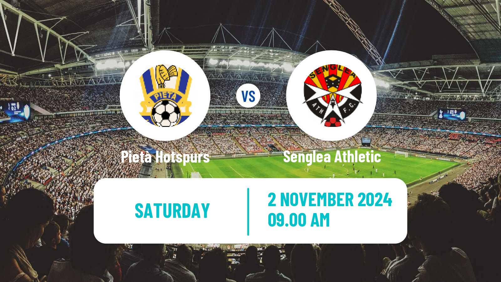 Soccer Maltese Challenge League Pietà Hotspurs - Senglea Athletic