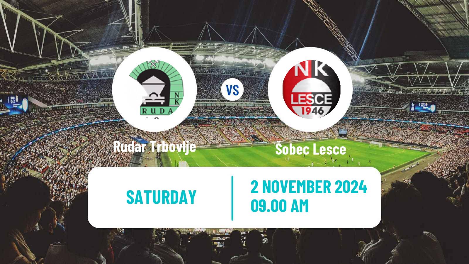 Soccer Slovenian 3 SNL West Rudar Trbovlje - Šobec Lesce