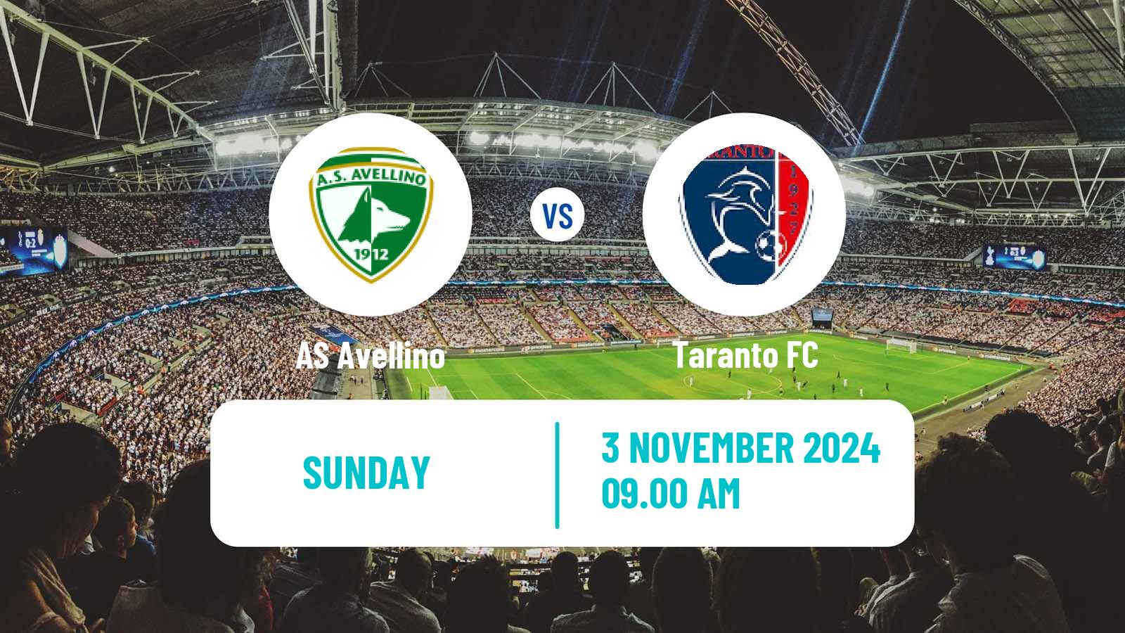 Football Italian Serie C Group C Avellino - Taranto