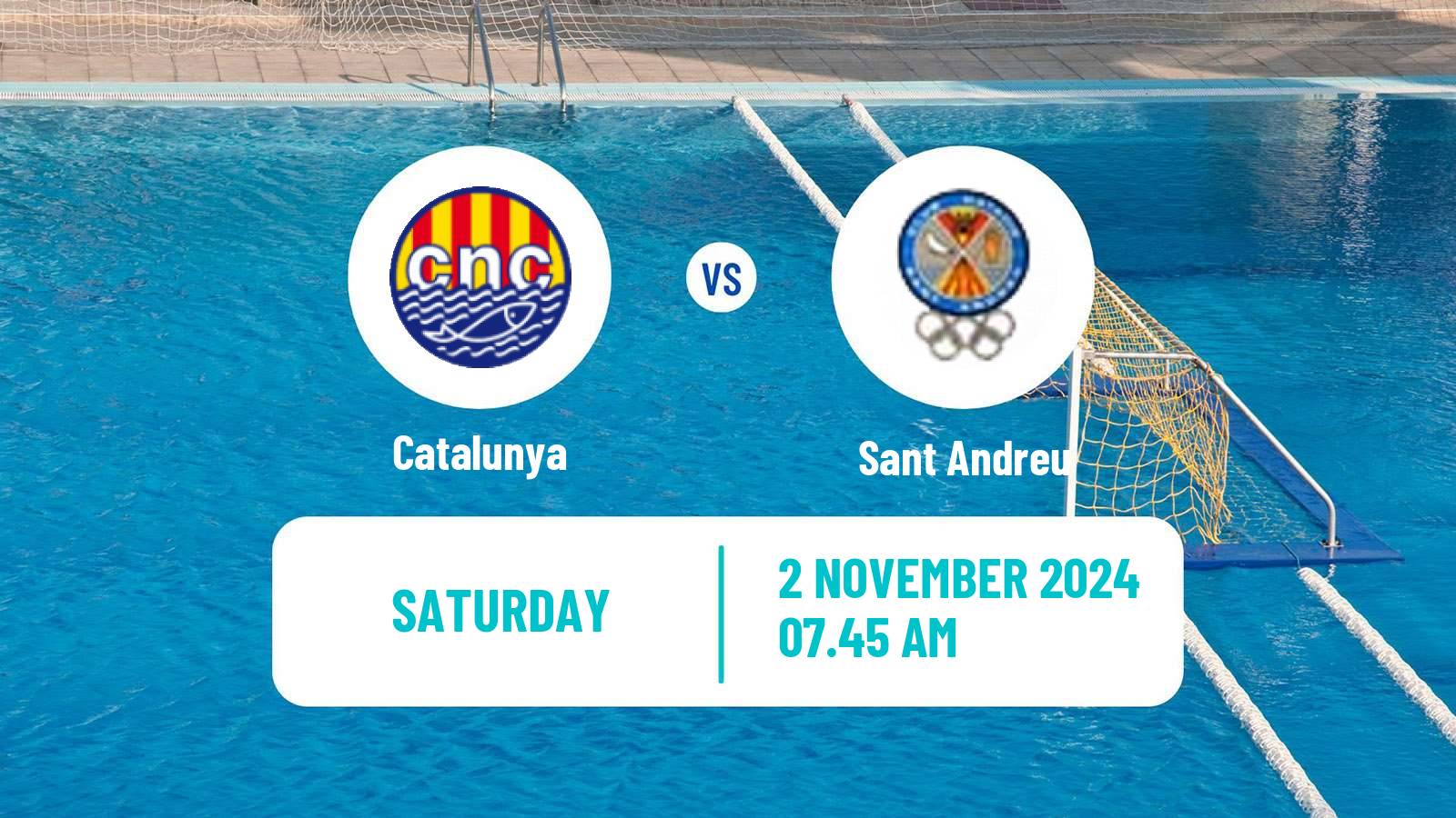 Water polo Spanish Liga Premaat Women Catalunya - Sant Andreu