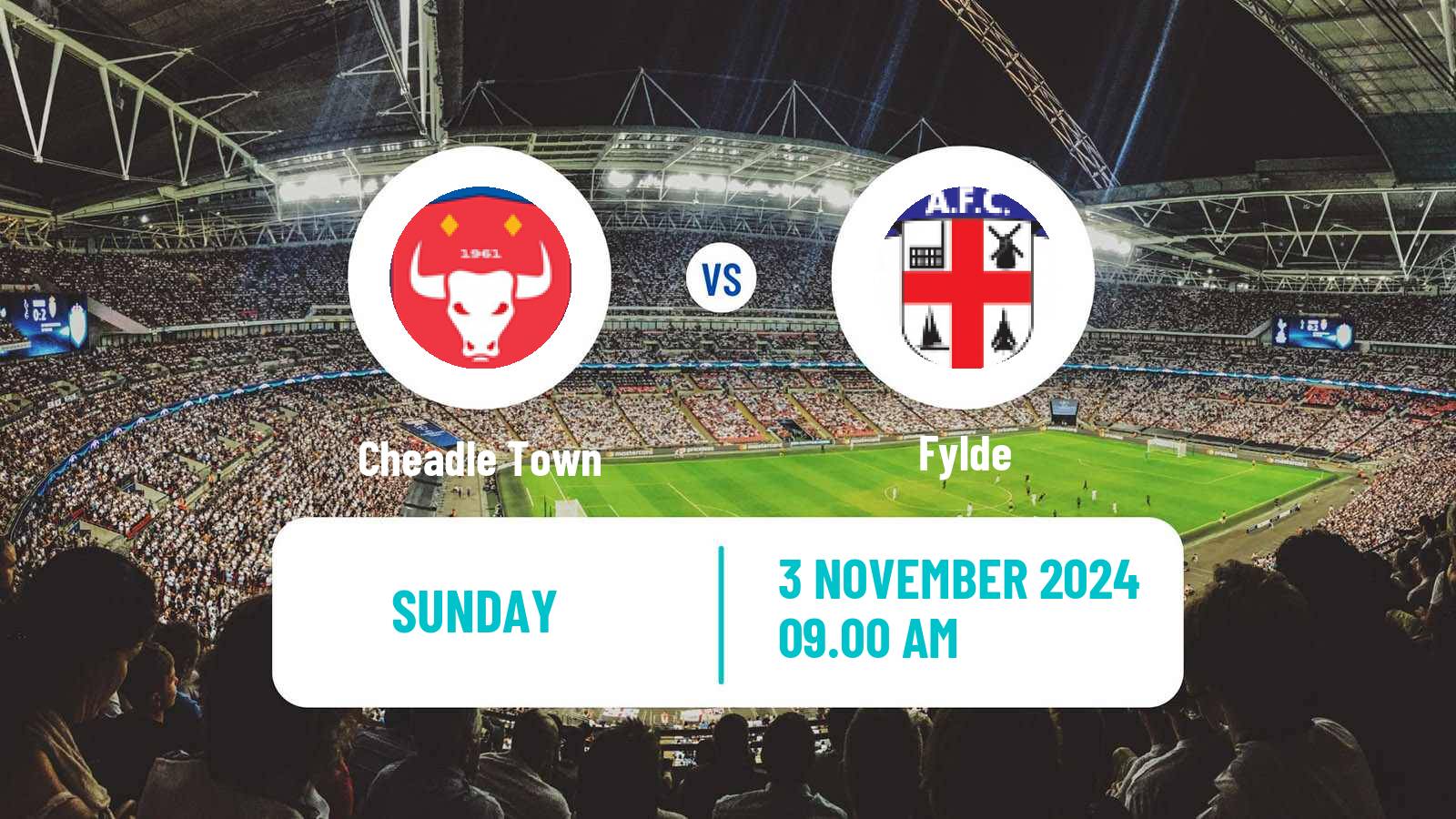 Football English FA Cup Women Cheadle Town - Fylde