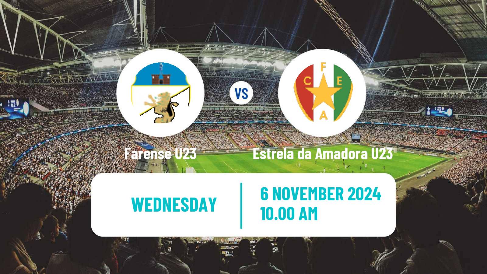 Football Portuguese Liga Revelacao U23 Farense U23 - Estrela da Amadora U23