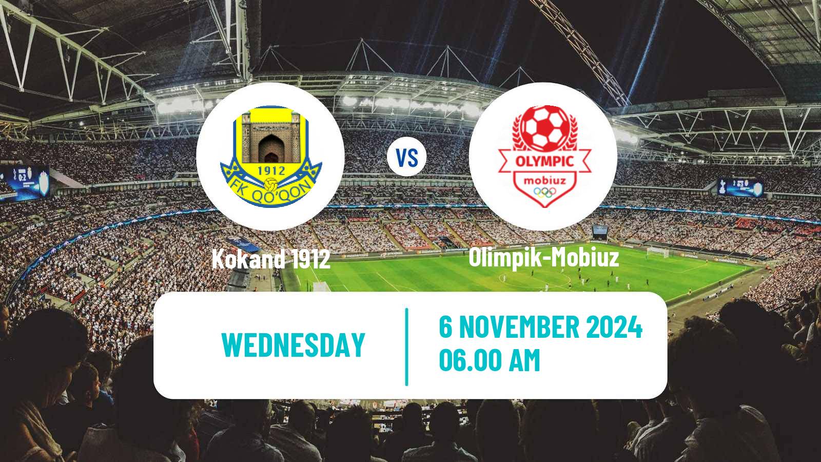 Soccer Uzbek Pro Liga Kokand 1912 - Olimpik-Mobiuz