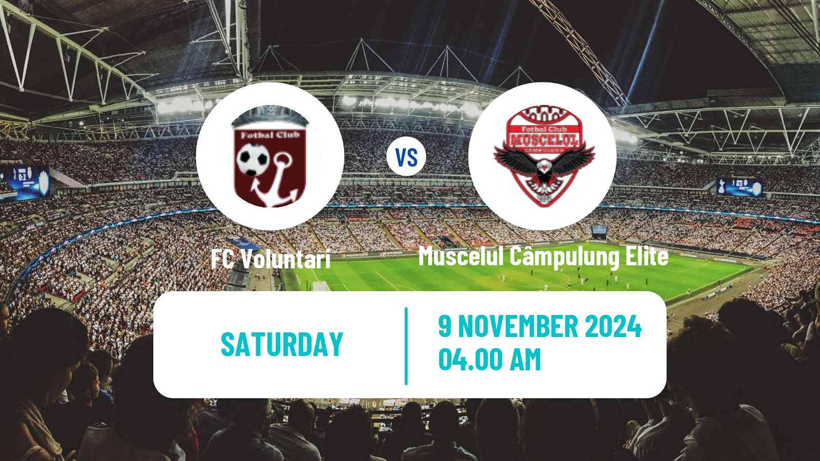 Soccer Romanian Division 2 Voluntari - Muscelul Câmpulung Elite