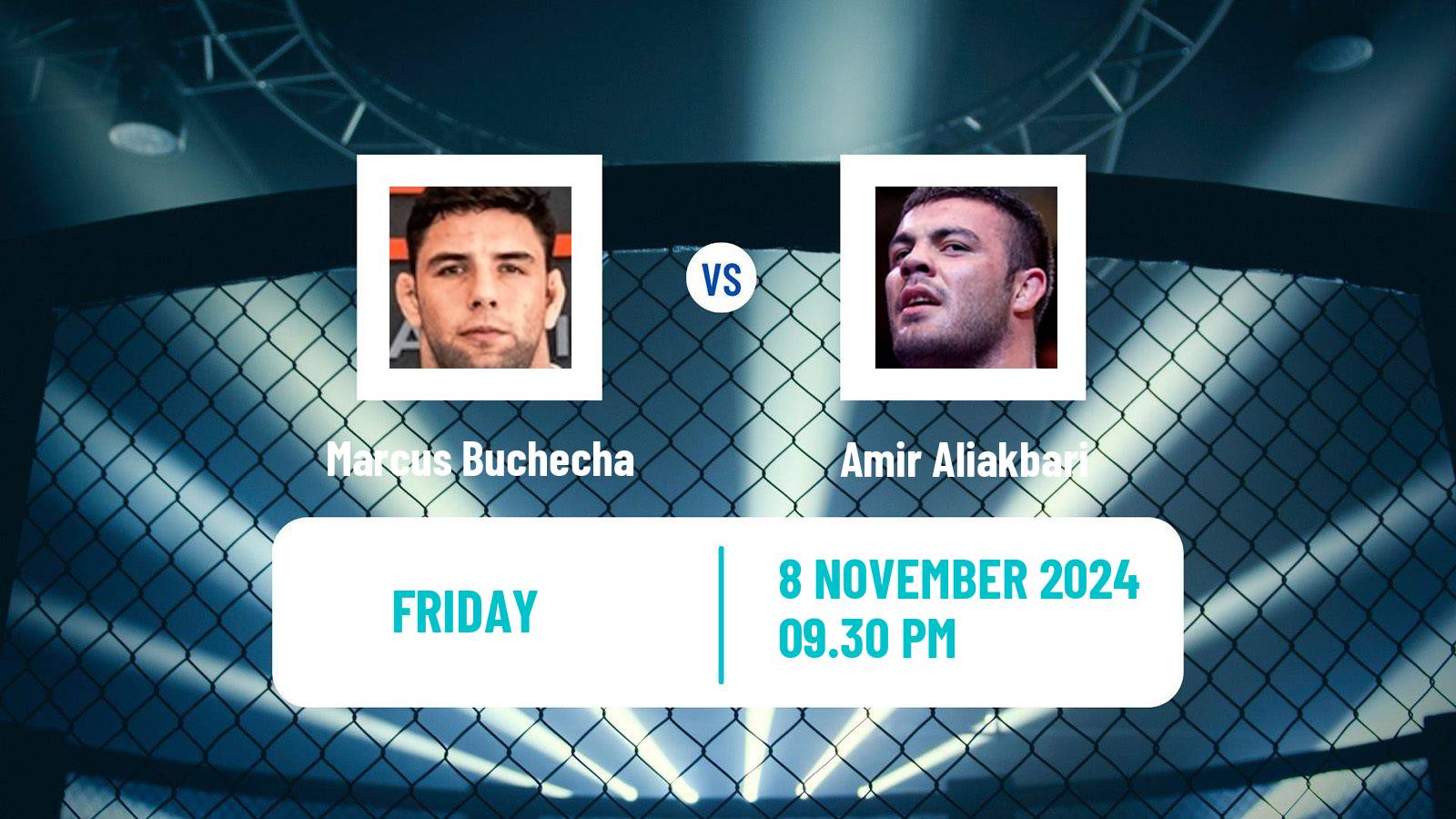 MMA Heavyweight One Championship Men Marcus Buchecha - Amir Aliakbari