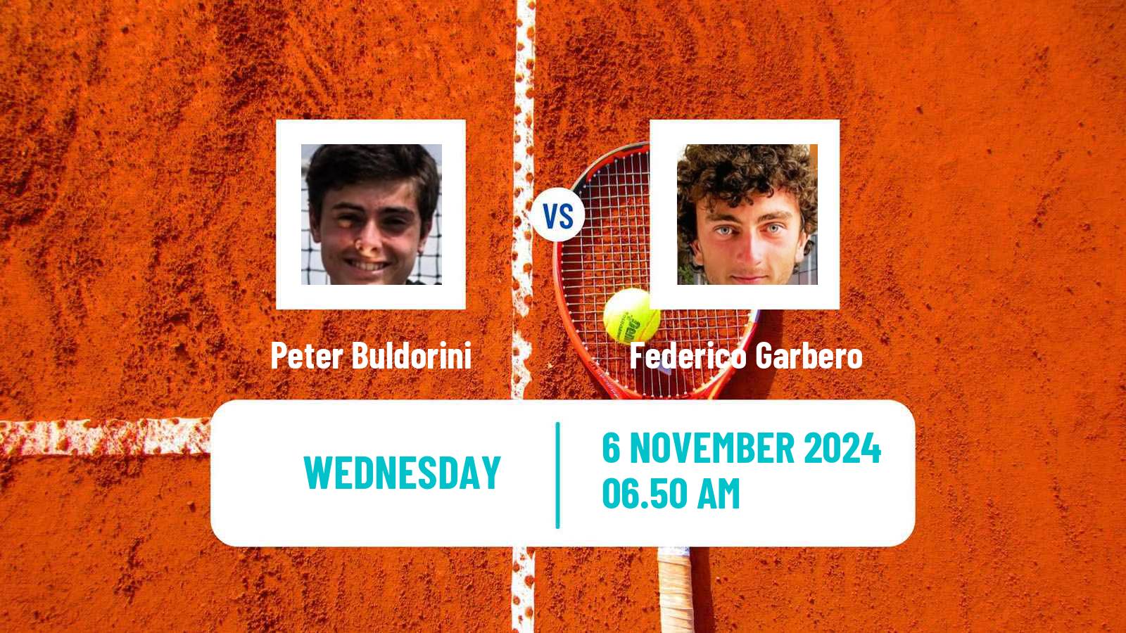 Tennis ITF M25 Monastir 2 Men Peter Buldorini - Federico Garbero