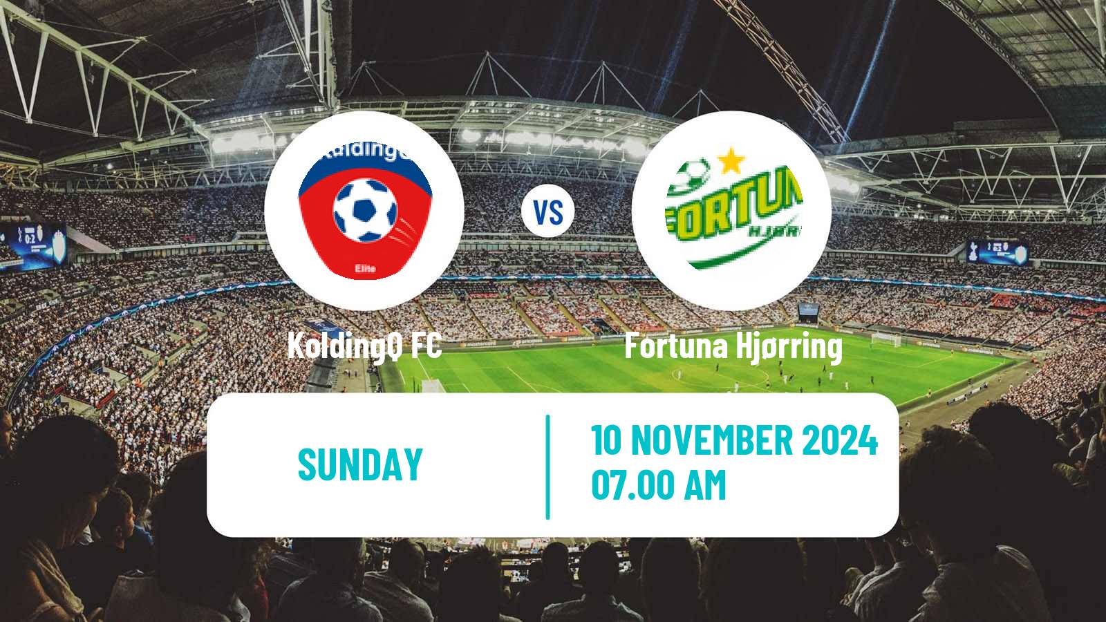 Soccer Danish Elitedivisionen Women Kolding - Fortuna Hjørring