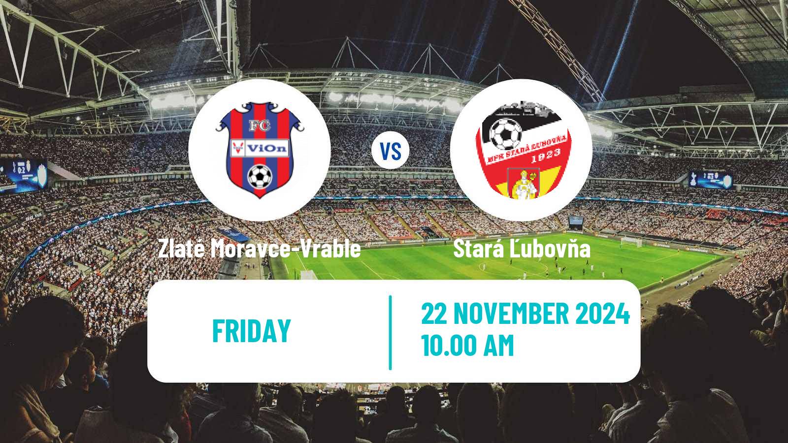 Soccer Slovak 2 Liga Zlaté Moravce-Vrable - Stará Ľubovňa