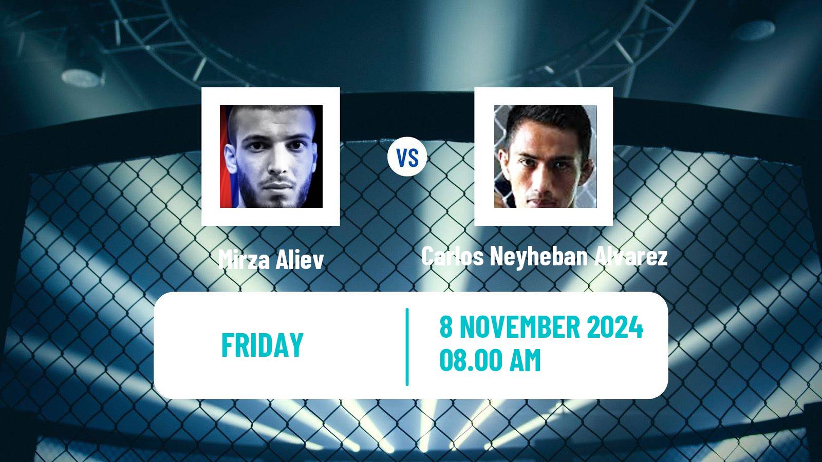 MMA Featherweight One Championship Men Mirza Aliev - Carlos Neyheban Alvarez