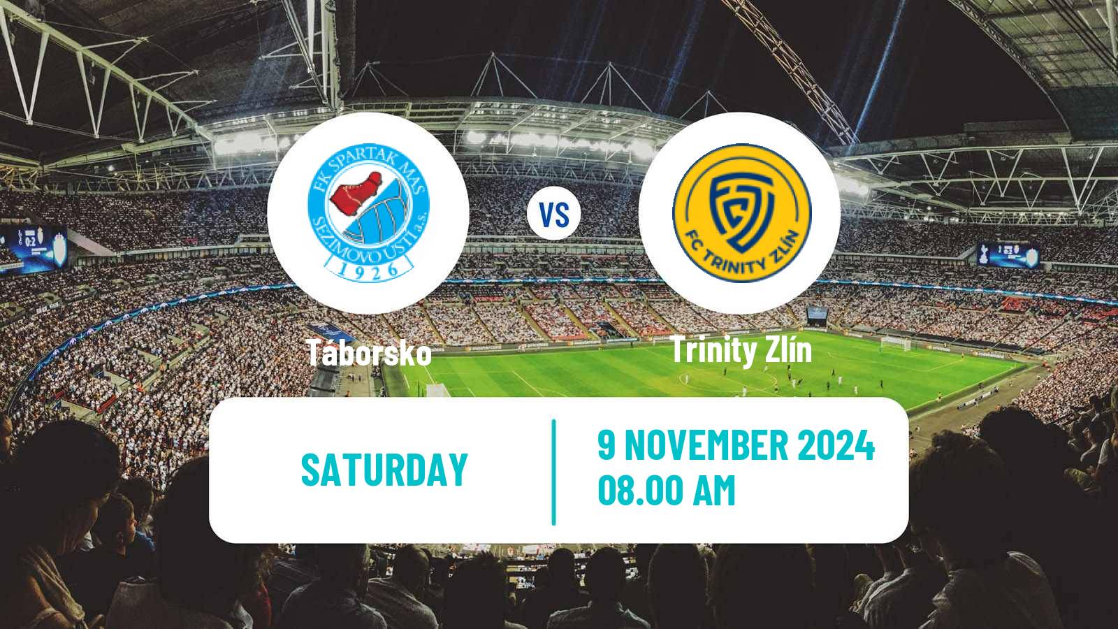 Soccer Czech Division 2 Táborsko - Zlín
